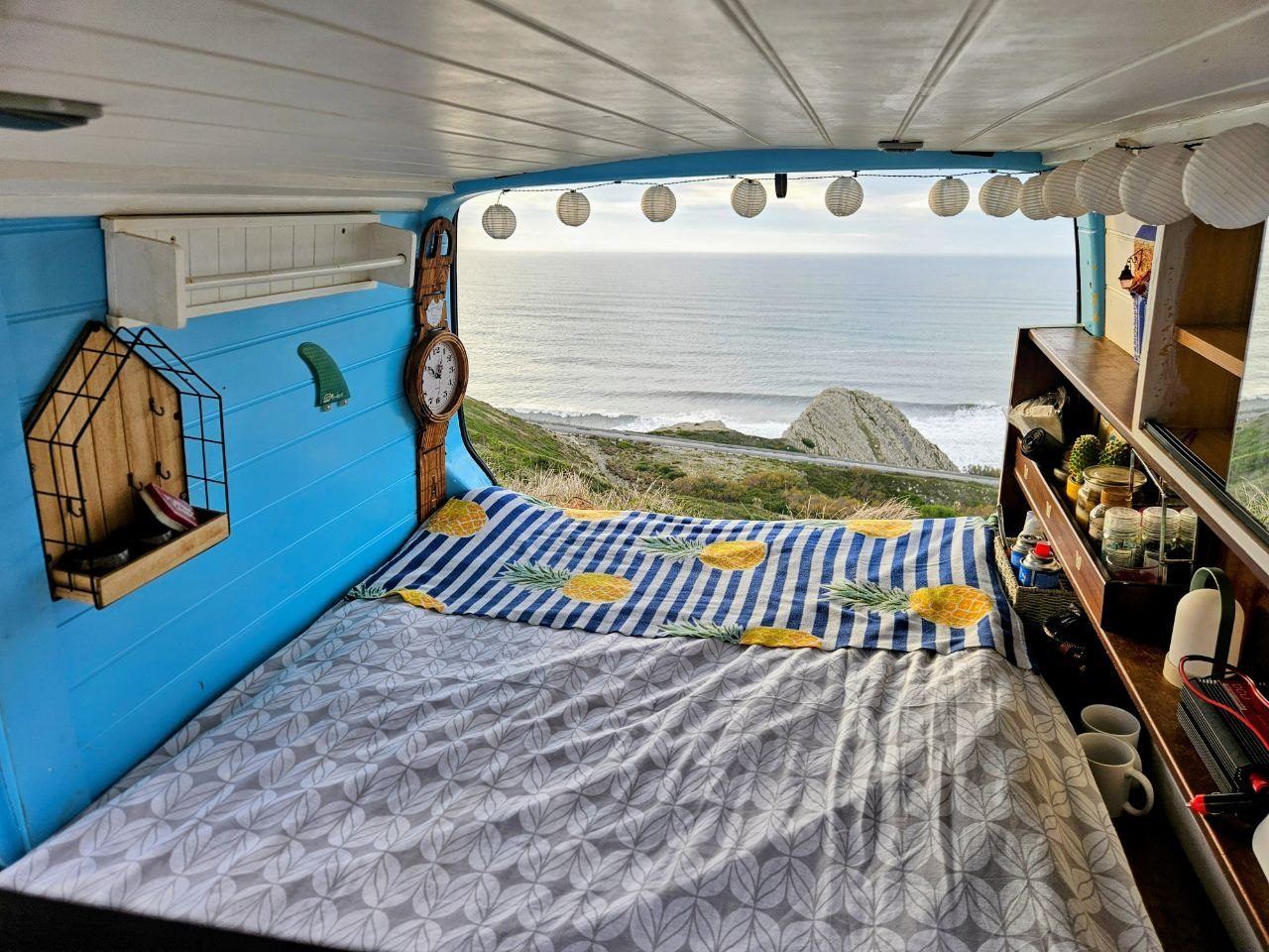 Campervan rental by the ocean in Portugal