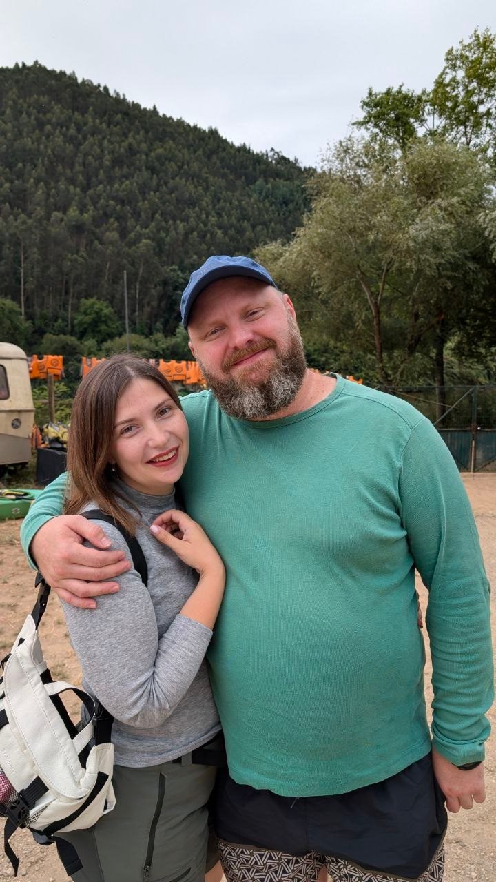 Viktoriia and Vitalii